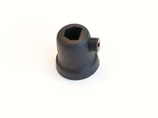 NOA Zugententlastung 10x1mm schwarz 