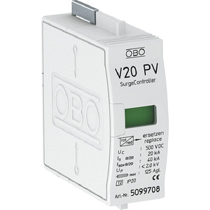 SurgeController V20 Oberteil für PV-Anlagen 500V DC 