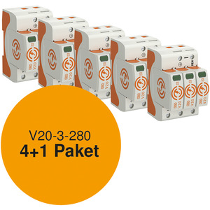 Power Aktion Paket 1 - 5 Stk. V20-3-280 