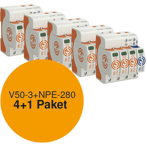 Power Aktion Paket 4 - 5 Stk. V50-3+NPE-280 