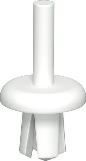 Spreizniet Größe 1 Ø 4,5mm PP lichtgrau RAL 7035 