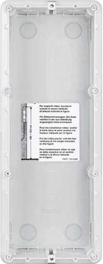 Unterputzkasten für 3 Module 