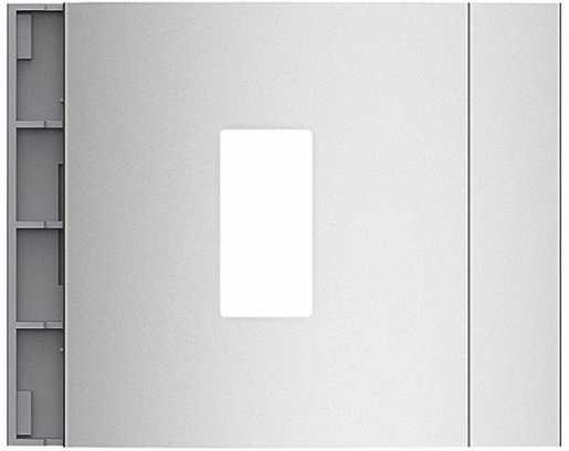 Leermodul zum Einbau eines ekey-Fingerprints Allmetal SFERA 
