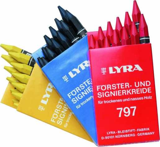 Signierkreide rot 