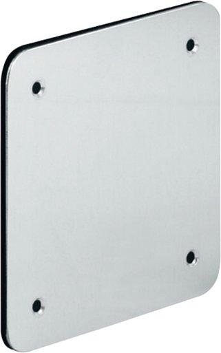 Nassdeckel ALU mit Dichtung Neoprene CR 130x130x1.5mm 