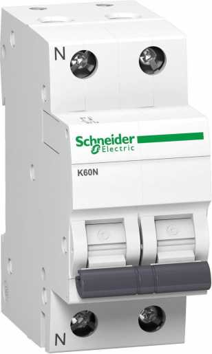 Leitungsschutzschalter K60N 1p + N 13A B Char 6kA 