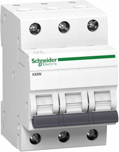 Leitungsschutzschalter K60N 3p 20A C Char 6kA 