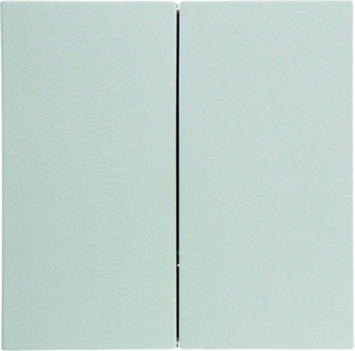 Taste 2-fach S.1/B.3/B.7 polarweiß glänzend 