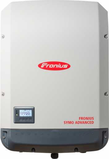 Wechselrichter Symo Advanced 3-phasig mit WLAN LAN Webserver 