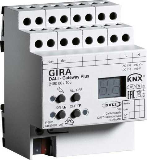 KNX EIB Dali Gateway Plus 