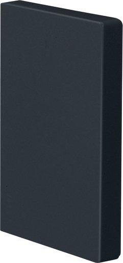 Endplatte für LF 65x100mm grafitschwarz 