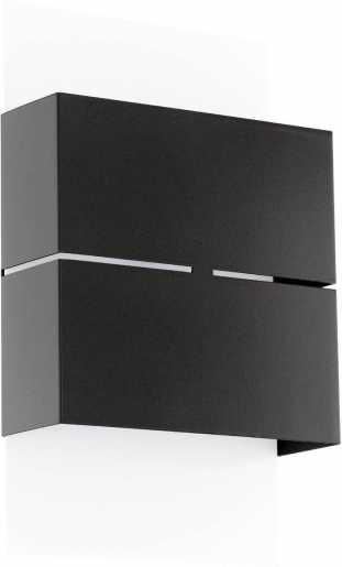 Außen-LED-Wandleuchte weiß/anthrazit KIBEA LED-Modul 2x2,5W IP44 