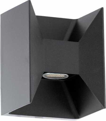 Außen-LED-Wandleuchte anthrazit MORINO LED-Modul 2x2,5W IP44 