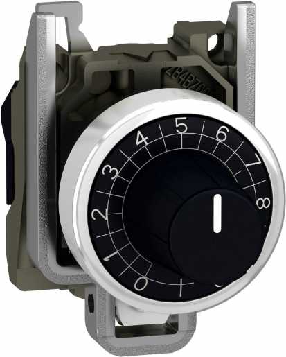 Frontelement für Poti mit Achse 6mm ZB4-BD912 