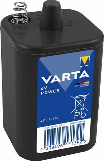 6 Volt Blockbatterie Longlife Plus 431 4R25X 
