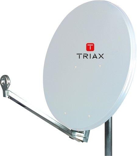 Alu Sat Spiegel Ø 75 cm lichtgrau 