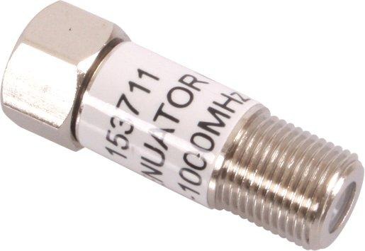 Festdämpfungsglieder mit F-Connector 6dB 