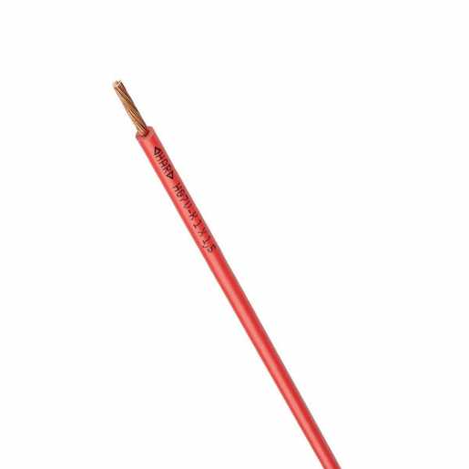 PVC Aderleitung 1,5 mm² rot 100m Bund 