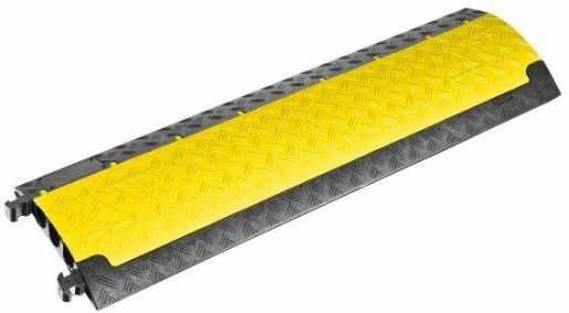 Kabelbrücke Mini 3 Kanal schwarz 1000 x 290 x 48 mm 