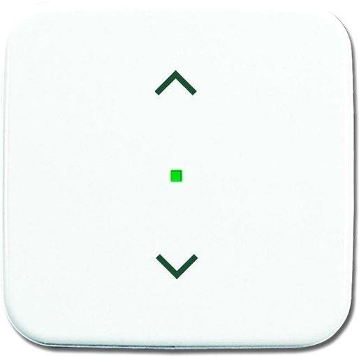 Wippe 1-fach Reflex SI Symbol Jalousie alpinweiß 