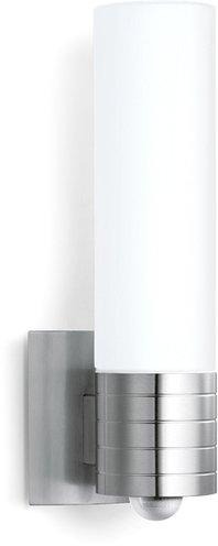 LED - Aussensensorleuchte L 260 LED E27 8W 3000K 450lm IP44 Edelstahö 