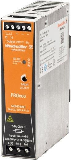 Stromversorgung / Schaltnetzgerät 72W 24V 3A 