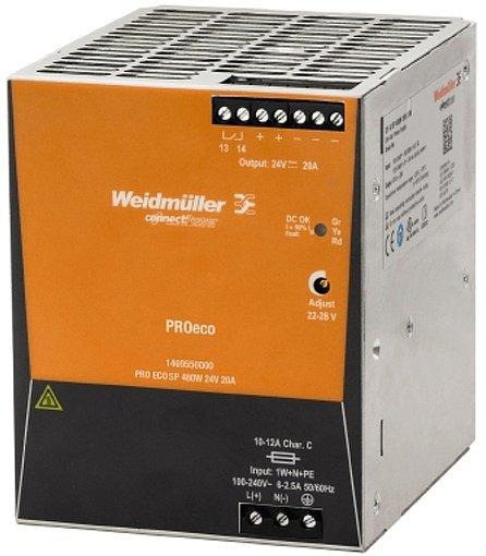Stromversorgung / Schaltnetzgerät 480W 24V 20A 