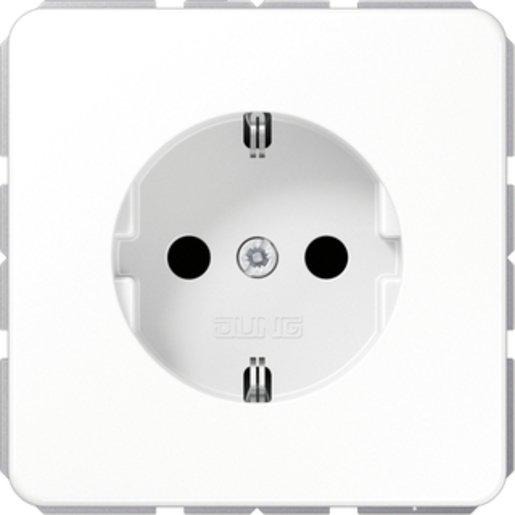SCHUKO-Steckdose Serie CD alpinweiß 