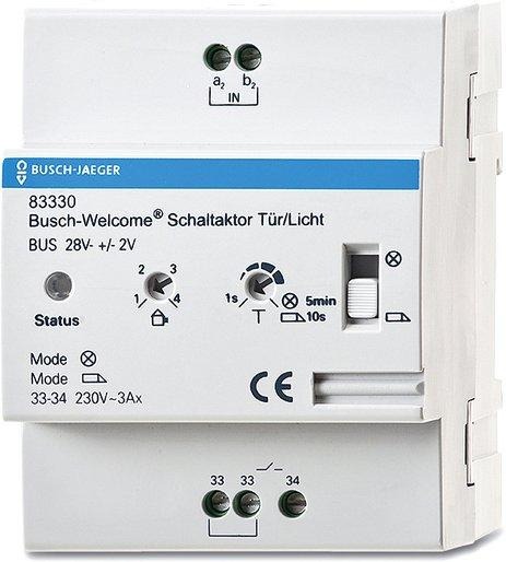 Schaltaktor Tür / Licht REG Busch-Welcome 