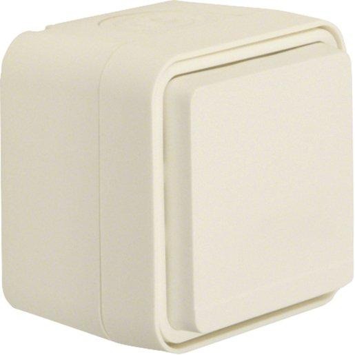 Steckdose SCHUKO mit Klappdeckel AP 