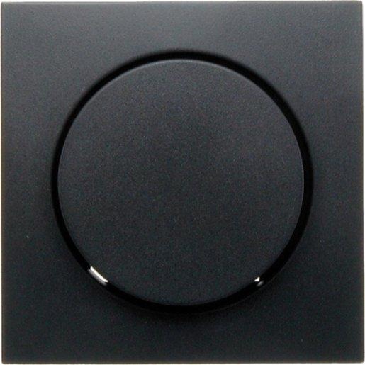 Zentralstück mit Regulierknopf für Drehdimmer anth. matt S.1/B.3/B.7 IP20/IP44 