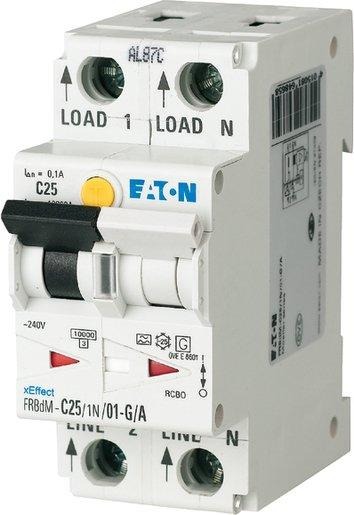 FI/LS-Kombischalter 10A 30mA B-LS-Char 1p+N FI-Char A 