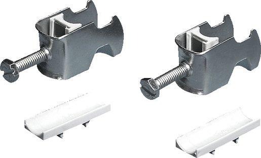 Kabelschellen für C-Profilschienen Kabeldurchmesser 22 - 26mm 
