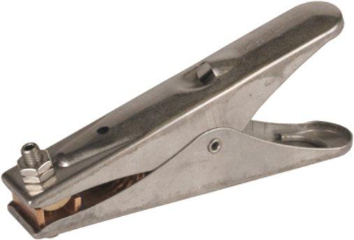 Erdungszange L 205mm NIRO für Rd -55/Fl -45mm 