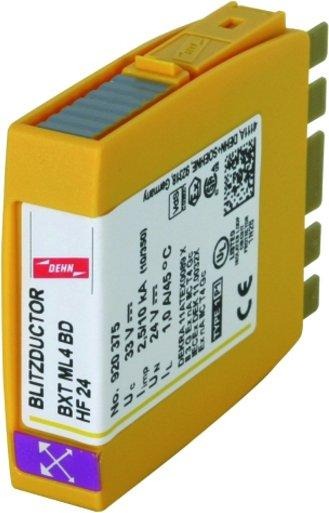 Kombiableiter-Modul für 2 Doppeladern BLITZDUCTOR XT mit LifeCheck 