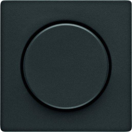 Zentralstück mit Regulierknopf für Drehdimmer Berker Q.1/Q.3 anthrazit 