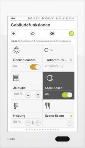 Multitouchdisplay G1 Power over Ethernet G1 Glas weiß 