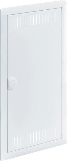 Blendrahmen m.Bel.-Tür 3-reihig RAL9010 