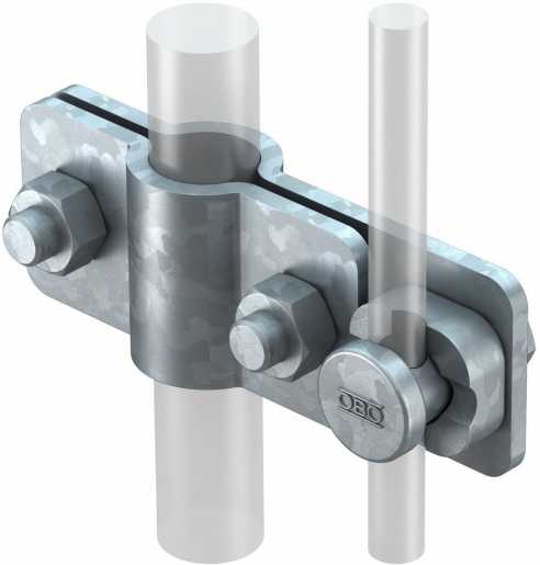 Anschlussschelle für OMEX-Erder 20mm St FT 