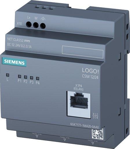 LOGO! CSM12/24 Compact Switch Modul Anschluss an LOGO! 