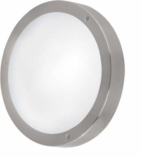 Außen Wandleuchte LED 3x2,5W warmweiß Edelstahl/weiss VENTO 1 IP44 