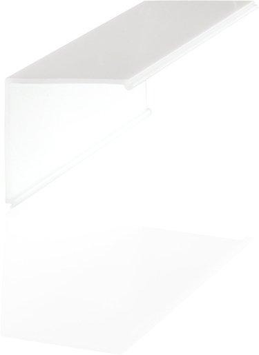 Abdeckung für WT-Profile PMMA satiniert 