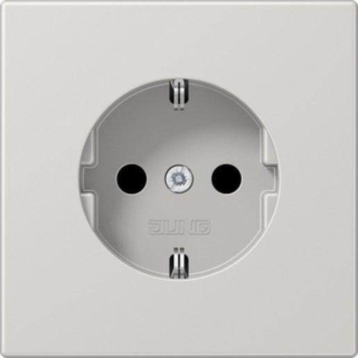 SCHUKO® Steckdose 16 A 250 V AC Serie LS lichtgrau 