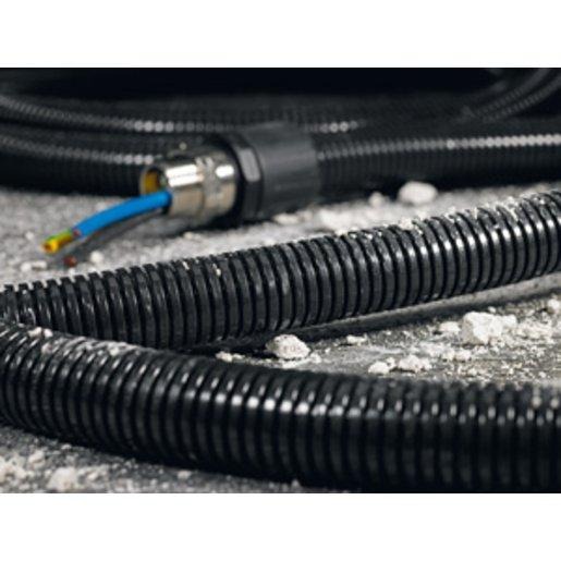 Kunststoffschlauch Standard schwarz 25 m HelaGuard 