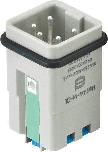 Kontakteinsatz Han A Han-Quick Lock Anschluss Kontaktanzahl 4 1 Stift 