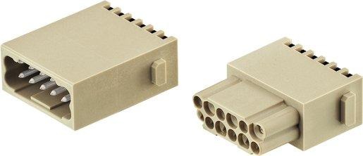 Han DD Modul Buchse 12 Kontakte 10 A 250 V 