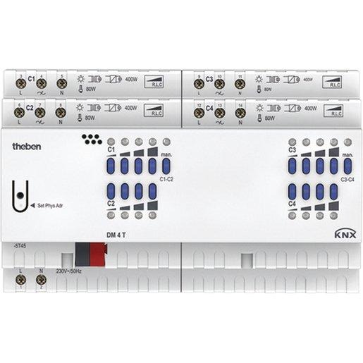 KNX 4-fach Universaldimmaktor 