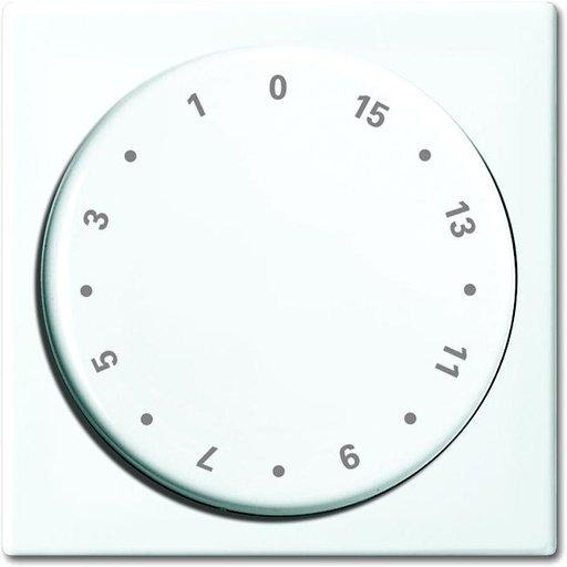 Abdeckung für Zeitschaltuhr 15 Min. alpinweiß 