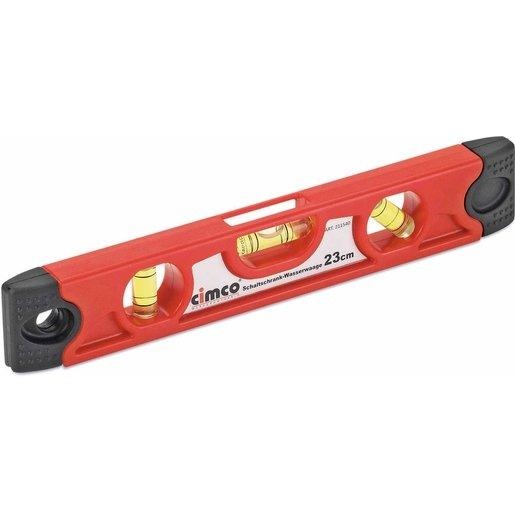 Schaltschrank Wasserwaage, drei Libellen, magnetisch, 