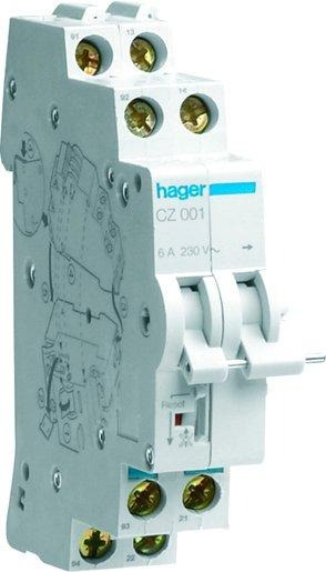 Hilfskontakt für Fehlerstrom-Schutzschalter 1S+1Ö 6 A 240 V CZ001 